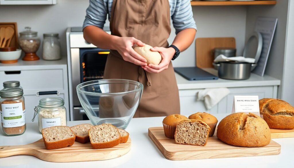 baking with whole grains