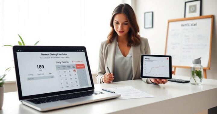 reverse dieting calculator
